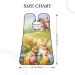 Shop Cute Cartoon Easter Bunny Shaving Bib - Waterproof Beard Apron | Perfect Gift for Dad - One Size Fits All - Buy Online on GoSupps.com