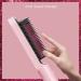 TYMO Pink Hair Straightener Brush - 20s Fast Heating, 5 Temp Settings, Anti-Scald - Professional Salon Results at Home - Buy Online on GoSupps.com