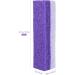 Healifty Foot Pumice Stone Callus Remover & Scrubber 2pcs - Purple | For Feet, Hands, and Body - Buy Online on GoSupps.com