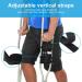 FunCee Lightweight Washable Crutch Pouch Bag - 2-Pocket Storage for Phones, Keys, Pens, Water Bottle - Ideal for Easy Access on the Go - Buy Online on GoSupps.com
