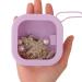 Hair Scrunchie Organiser Hair Scrunchie Storage Jewellery Organiser Storage Hair Bobbles Box for Hair Bobbles Storage Small Storage Box for Hair Ties Organiser purple