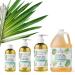 Brittanie's Thyme Organic Lemongrass Hand Soap 16 oz - Moisturizing Castile Soap with Olive Oil & Essential Oils - Vegan, Gluten & Cruelty Free - Buy Online on GoSupps.com