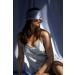 DROWSY Silk Sleep Mask - Luxurious Padded Cocoon for Total Darkness (Blue Belle) - Buy Online on GoSupps.com