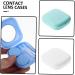 Travel Set Contact Lens Container & Organizer | Healeved Glasses Holder with Mirror | Eye Lens Care Case - Buy Online on GoSupps.com