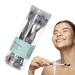 Virtcoy toothbrush with tongue scrap soft toothbrush 2-in-1 with tongue scratches |The tongue scraper for toothbrush with soft nanoborsts reduces bad breath improved