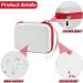 Wahl Professional Peanut Classic Clipper Trimmer Case Organizer - White | Compatible with #8685 8655 8655-200 8633 8081 8035 | Holder for Attachment Comb, Oil, Cleaning Brush, Blade Guard - Buy Online on GoSupps.com