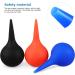 6 Pcs Ear Syringe Rubber Hand Squeeze Bulb for Adults - Ear Cleaning Laboratory Tool - Buy Online on GoSupps.com