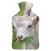 Sheep Hot Water Bottle With Cover Plush Bed Bottle Hand Warmer For Adults And Children 26.5X15.3cm