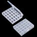 Machine Bobbin Organizer Plastic Case - 25 Slots Empty Bobbins Spools Box - Sewing Craft Storage Case (2-Pack) - Buy Online on GoSupps.com