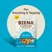 BIENA Chickpea Snacks Sea Salt (4 Pack) - Gluten Free, Vegan, Dairy Free, Plant-Based Protein - Buy Online on GoSupps.com