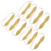 Mipcase 30 Pcs Eyebrow Practice Skin Beginner Skin Artificial Skin Eyebrow Skin Headband Water Proof