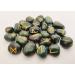 Sharvgun Blood Stone Rune Set 25 pi ces avec tableau en bois MDF runique grav lettrage symbolique pa en velours noir/rouge pochette incluse bo te-cadeau