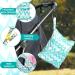 2Pcs Cosysparks Wet Bags for Cloth Nappies - Waterproof Diaper Bags with Double Zippers | Washable & Organized Solution for Soiled Baby Items - Buy Online on GoSupps.com