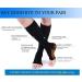 Copper Compression Socks - Open Toe 20-30mmHg Support for Women & Men - Black (L-XL) - Buy Online on GoSupps.com