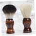 Shop Minkissy Portable Beard Shaving Brush & Marble Cake Plate - Ideal for Halloween Beard Styling & Grooming - Buy Online on GoSupps.com