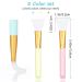 12-Piece Silicone Face Mask Brushes - Soft Facial Mud Applicator for Sleeping Mask, Mud Mask, Body Lotion - Beauty Tools - Buy Online on GoSupps.com