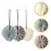 FOMIYES 3pcs Bath Ball Towel Set - Portable Body Cleaner Sponge & Loofah Pouf for Shower & Travel - Buy Online on GoSupps.com