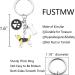 Ensianth Dog Keychain Gifts | Perfect Puppy & Dog Paw Print Keyring for Dog Lovers | Ideal Gift for Dog Owners Moms & Dads - Buy Online on GoSupps.com