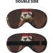 French Fashion Model Ferrets Print Eye Mask - Soft Double-Sided Light Blocking for Better Sleep Quality - Shop Internationally - Buy Online on GoSupps.com
