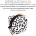 Toddmomy Leopard Print Leather Pacifier Holder Case | Stylish Storage for Toddlers & Small Children | Perfect for Diaper Bags & Strollers - Buy Online on GoSupps.com
