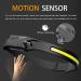 MOYASIBB Led Headlamp Rechargeable 2 Pack 230 Wide Beam Headband Light Motion Sensor Head Lamps for Adults Strip Cob Bright Headlamp Pro Head Light Flashlight for Outdoor Camping Working Black-2 Pack - Buy Online on GoSupps.com