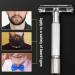 Aiweijia Double Edge Safety Razor Reusable Manual Stainless Steel Shaver Rust-proof Shaving for Men Wet Shaving Barber Beard - Buy Online on GoSupps.com