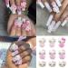 Cute Cat Nail Charms - 40 Pcs 3D Kawaii Design for Acrylic Nails | Cartoon Flatback Charms for DIY Craft and Phone Case Decoration - Buy Online on GoSupps.com
