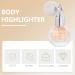 FRCOLOR 1pc Body Air Bag Powder Mist Spray Bottle for Hair Powder Face Sprayer Powder Bottle Bride The Face Golden 7x5.5cm - Buy Online on GoSupps.com