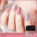 Nail Polish Set -3-in-1 Flash Nail Polish Fast Drying and Lasting Lavender Nail Polish DIY manicure at home without curing nail polish Taro color - Buy Online on GoSupps.com