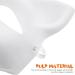 Holidyoyo Cat Mask - 3 Pieces White DIY Half-Face Masks for Halloween Cosplay & Maskerade Parties | Therian-Masks - Buy Online on GoSupps.com