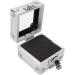 Nail Drills Organizer Transparent Clamshell Design Sturdy Durable Nail Drills Storage Box 25 Holes Slot Design Drop Resistant for Nail Salons (Silver) - Buy Online on GoSupps.com