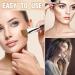 CISKHQR Set of 4 make-up brushes concealer brushes foundation brushes with soft synthetic fibre for concealer liquid foundation - Buy Online on GoSupps.com