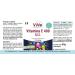 Vitamin E 400 IU - 120 Softgels | Antioxidant & Cell Protection | Quality German Supplements by ViVe - Buy Online on GoSupps.com