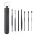 7 Pcs Ear Pick Earwax Removal Kit  Ear Cleansing Tool Set  Ear Curette Ear Wax Remover Tool with Keychain Box Utility to Use