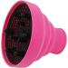 Nxbuynef Blow Dryer Attachment | Heat Resistant Silicone Hair Dryer Vent Hood Foldable - Soft Blow Dryer Accessory Multifunctional Hair Styling Supplies for Girls pink - Buy Online on GoSupps.com
