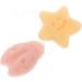 Zerodeko Konjac Face Wash Sponges & Exfoliating Back Scrubber - 4 Pcs Bath & Dishwashing Puffs - Travel-Friendly Body Cleansing Loofah - Buy Online on GoSupps.com