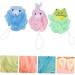 Beavorty 3pcs Cartoon Bath Mesh Sponge for Kids | Fun Shower Scrubber Balls - Perfect for Children s Bath Time - Buy Online on GoSupps.com