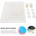 NUOBESTY 4pcs Notebook Mold Silicone Molds Customize Notebook Tuile Crystal Mold Material Package Epoxy A5 - Buy Online on GoSupps.com