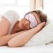 Shop Red Flamingo Pattern Unisex Sleeping Eye Mask - Soft Adjustable and Perfect for Travel | International Shipping Available - Buy Online on GoSupps.com
