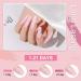 INPING 6 Colors Gel Nail Polish Set - Baby Pink Sweet Love Valentine's Day Series - Camellia Pink Pastel Jelly - Nude Nail Varnish - Soak Off UV/LED - Gifts for Nail Art Design - Buy Online on GoSupps.com