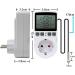 OrangeClub Digital Temperature Controller Socket - LCD Heating & Cooling Thermostat for Greenhouse & Terrarium 230V - Buy Online on GoSupps.com