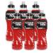 CAIYA 6 x Powerade Blood Orange Energy Drinks for Athletes Red Orange with Low Calories 500 ml 6 Packs