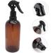 DOITOOL Barber Spray Bottle Toiletry Clear Bottle Essential Oils Bottle Salon Hair Spray Diffuser Bottle Empty Perfume Bottle Sample Containers Cosmetic Watering Can Clean medium Brown - Buy Online on GoSupps.com