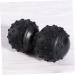 Buy Healvian Double Massage Ball - Trigger Point & Foot Massage - Black R Ball - Perfect for Body & Lacrosse Therapy - Shop Internationally! - Buy Online on GoSupps.com