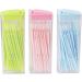 Kemelo 50pcs Double Head Dental Brush Tooth Stick Floss Pick Toothpicks International Shipping Available - Buy Online on GoSupps.com