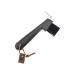 Animalon plastic bristles hoof scraper with brush |Picker made of stainless steel |2 in 1 hoof outdoor scratch in brown for horse hoof care |Huf clearer horse |Horse hoof pick