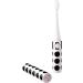 Buy Electric Toothbrush HI-923 Black Polka Dot - Portable Travel Size | International Shipping - Buy Online on GoSupps.com
