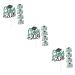 TOPBATHY 15 Sets Cake Insert Party Supplies Cupcake Decors Graduation Dessert Toppers Cake Decoration 2024 Graduation Cupcake Toppers European and American Graduation Season Paper Greenx3pcs 16.00X13.00X0.10CMx3pcs
