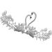 Vintage Swan Crown Headgear - Rhinestone Tiara & Crystal Crowns for Weddings - Elegant Baroque White Hair Accessory for Women - Buy Online on GoSupps.com