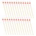 HOLIDYOYO 100Pcs Natural Earwax Removal Picks Hanging Ear Cleaner Tools Safe Thorough Cleaning for Healthy Ears Portable and Design Random Color